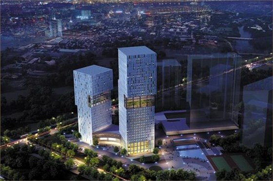 大榮世紀綜合樓地源熱泵中央空調系統---青島沃富新能源承建地源熱泵系統