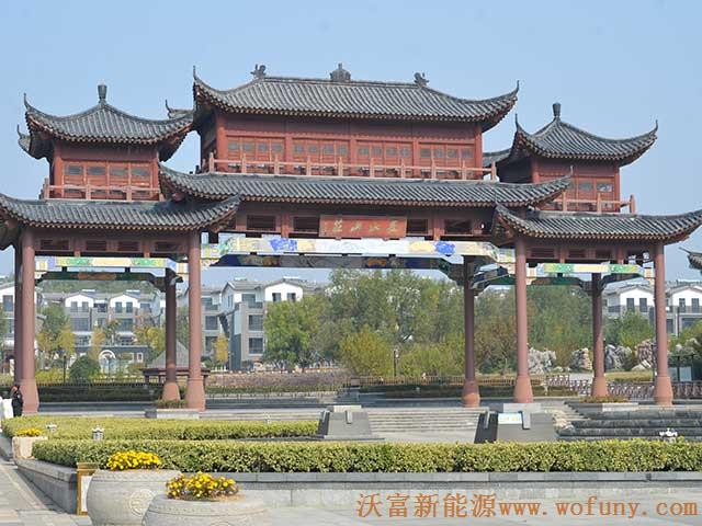 青島長(zhǎng)水山莊別墅小區(qū)地源熱泵項(xiàng)目施工鉆井現(xiàn)場(chǎng)圖片展示&mdash;&mdash;&mdash;長(zhǎng)水山莊全景圖