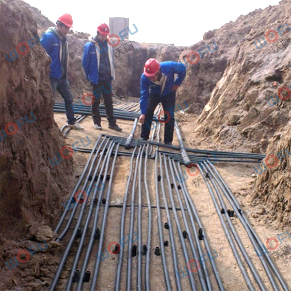 沃富地源熱泵中央空調地埋管