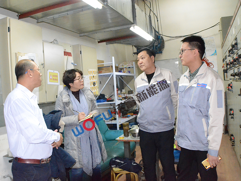 參觀地源熱泵機房