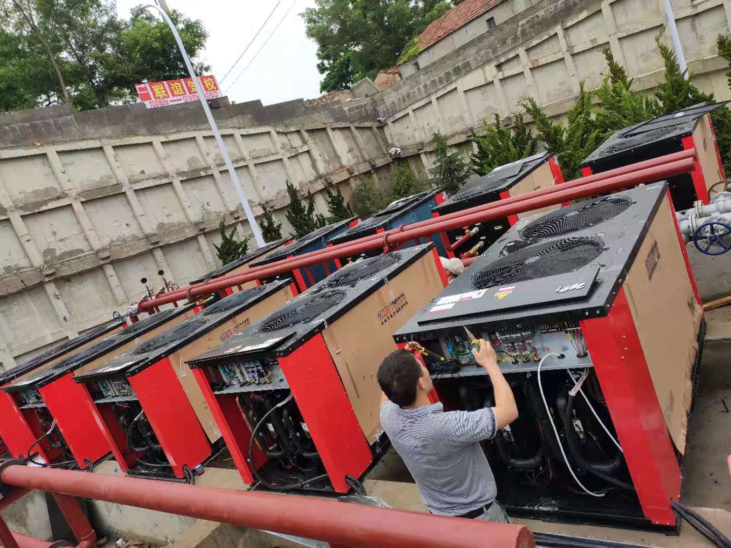 空氣能熱泵空調機組